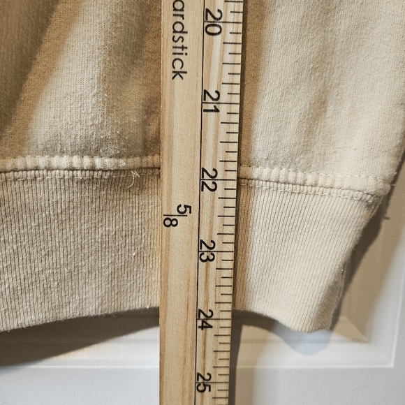 Disney Stitch and Angel Heart Design Cream Sweatshirt Hoodie Juniors Size Large - Picture 6 of 8